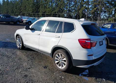 2012 BMW X3 xDrive35I z USA, uszkodzony, nr VIN 5UXWX7C59CL889565